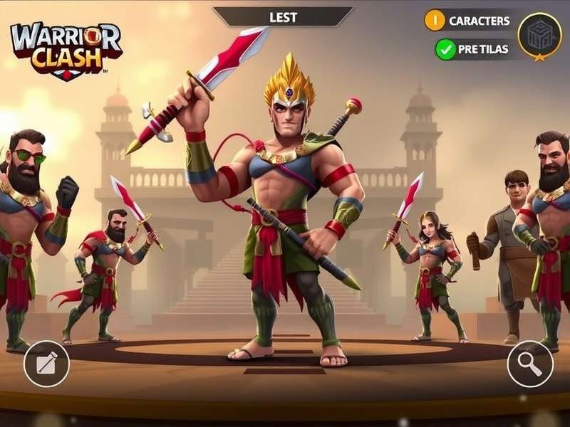 Warrior Clash Character Customization